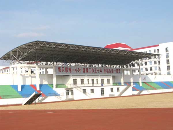 吉安操场看台网架工程