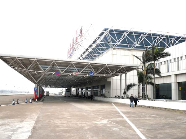 吉安汽车站网架实例