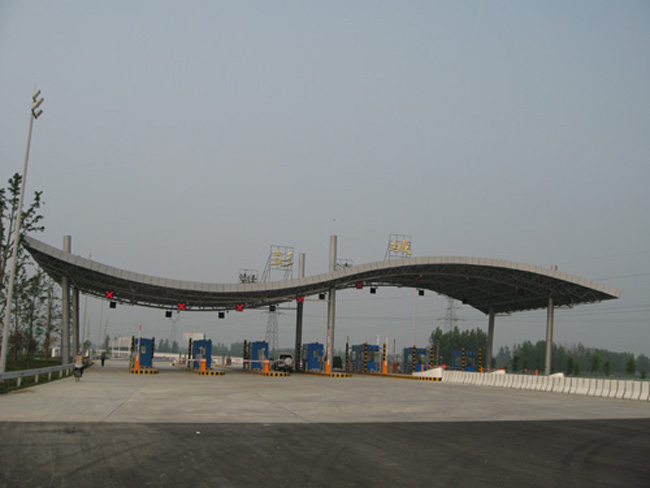 吉安收费站网架工程