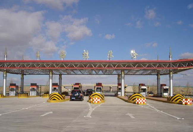 吉安收费站网架工程